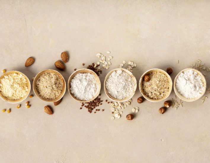 different flours