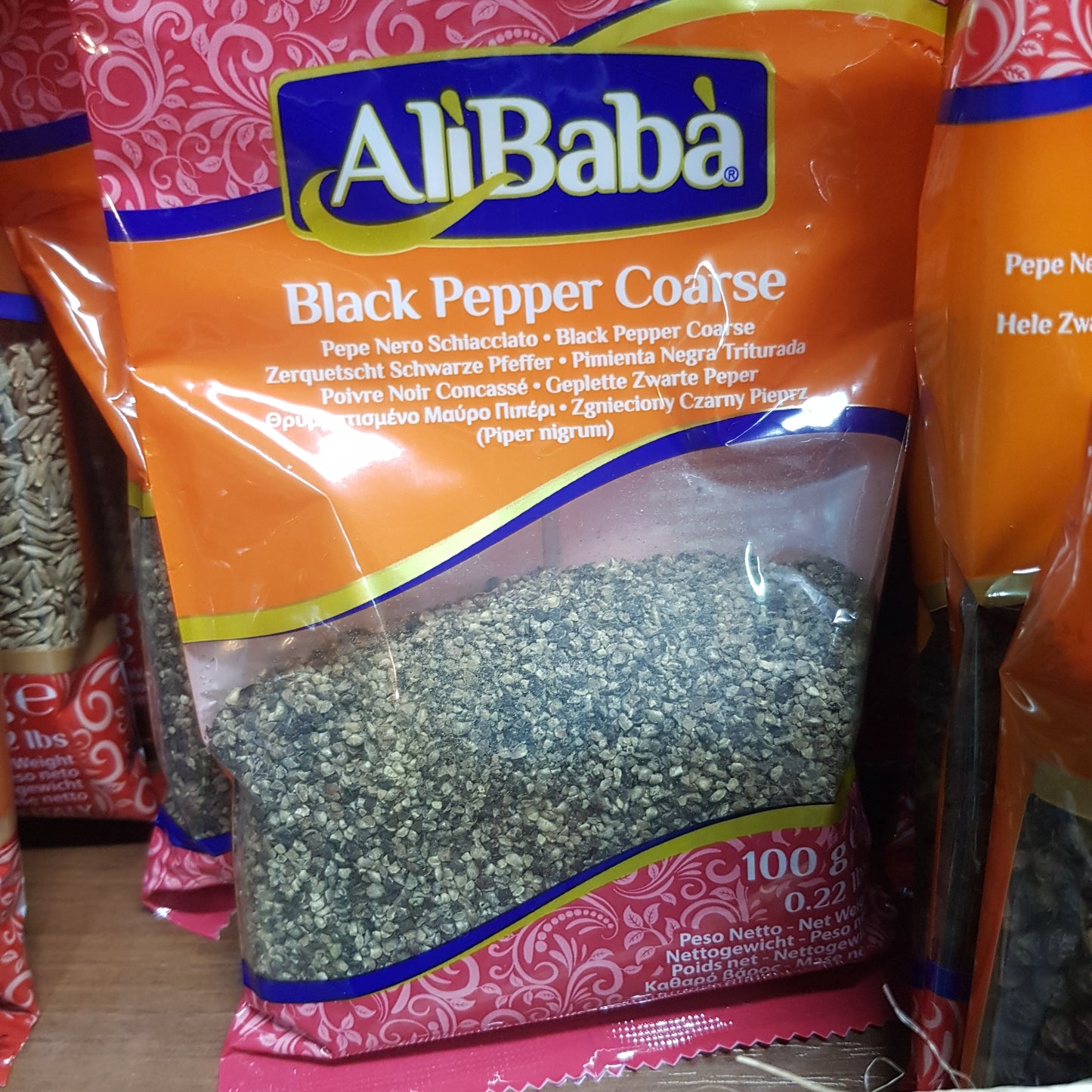 Black Pepper Coarsely Ground 100g